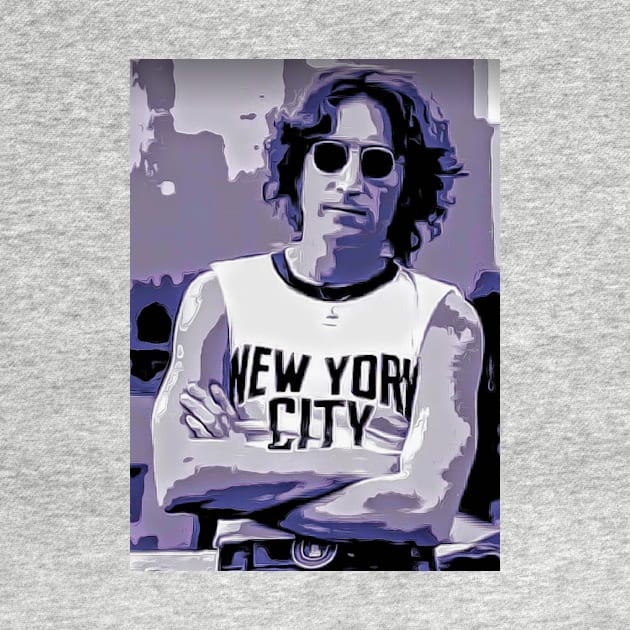 John Lennon New York City by TRUMP STUFF